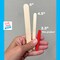 CraftySticks 2.5 Inch Mini Craft Popsicle Sticks, Natural, Multi-Color